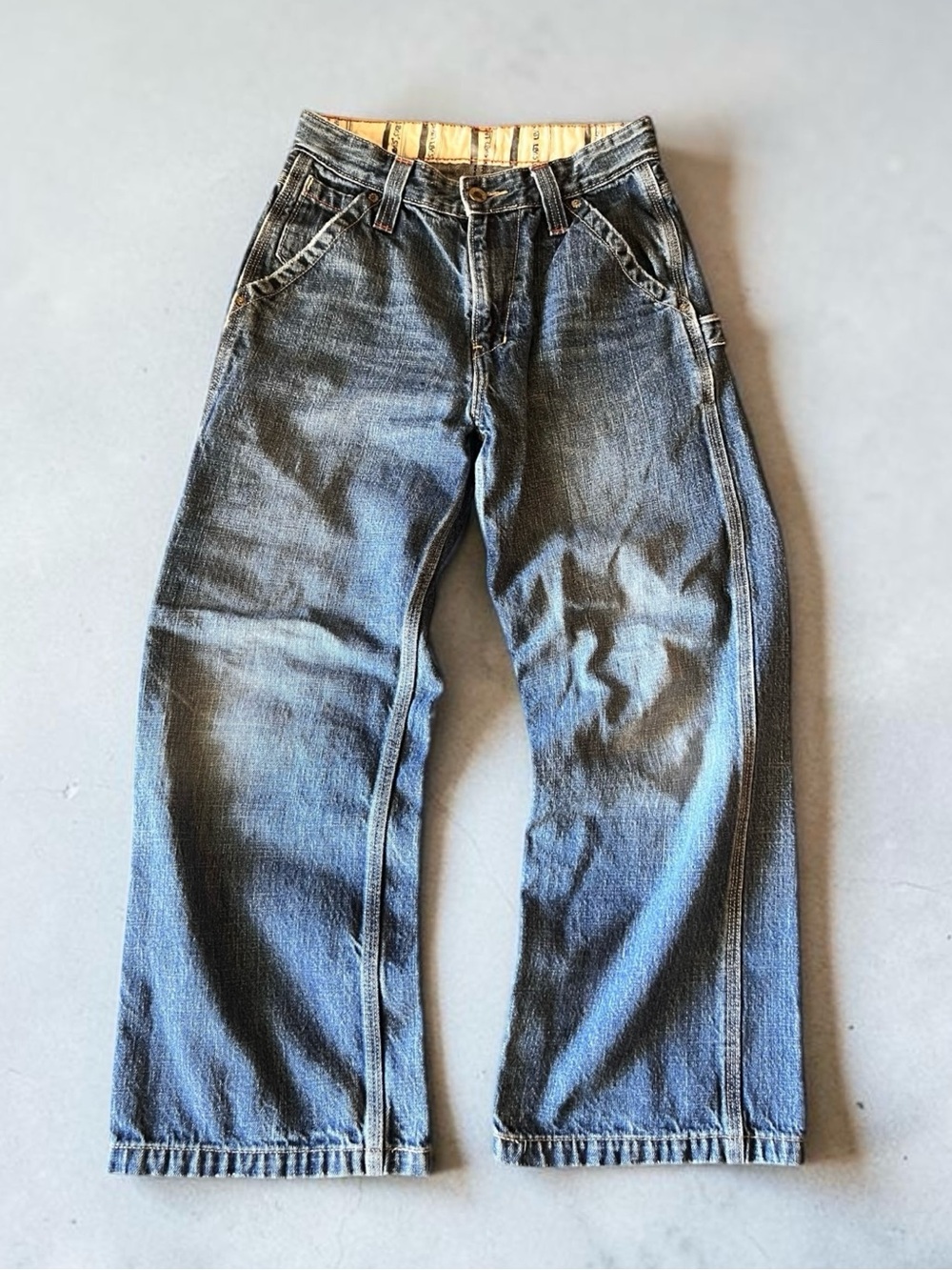 Vintage Y2K 2003 Levi’s Jeans Boys 14 Fits 12 Baggy Relaxed Skater Denim 26x24